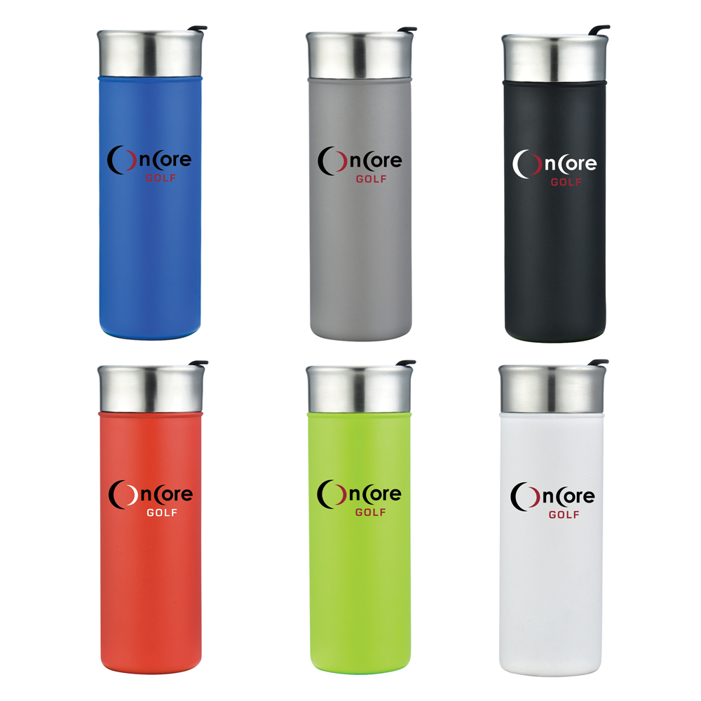 GILLIGAN 18 OZ DOUBLE WALL STAINLESS STEEL TUMBLER