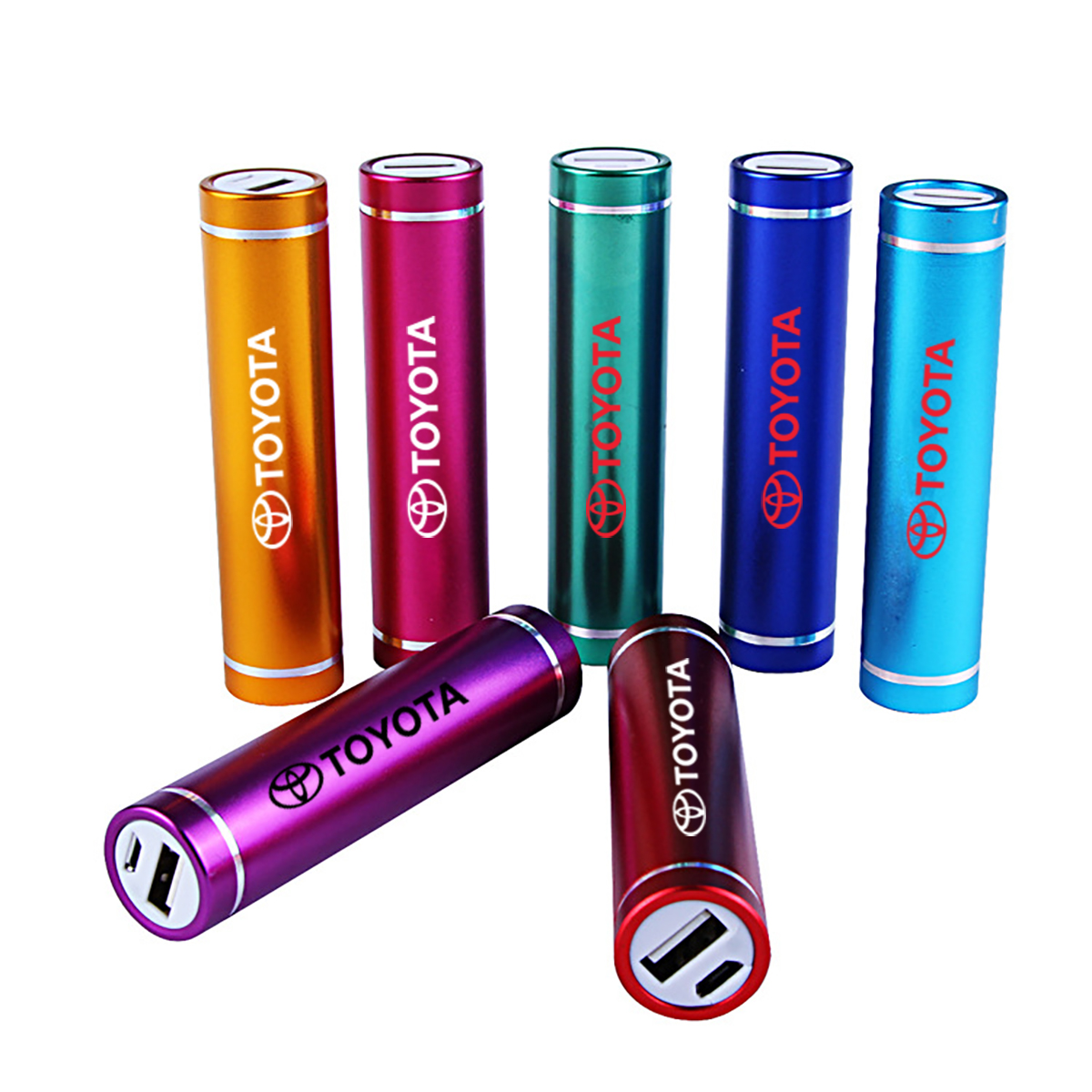 2600 MAH CYLINDRICAL PORTABLE MOBILE CHARGER
